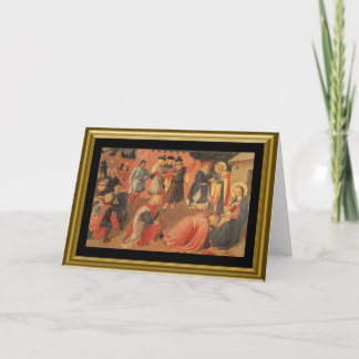 Buon natale - St. Francis Prayer in Italian Holiday Card