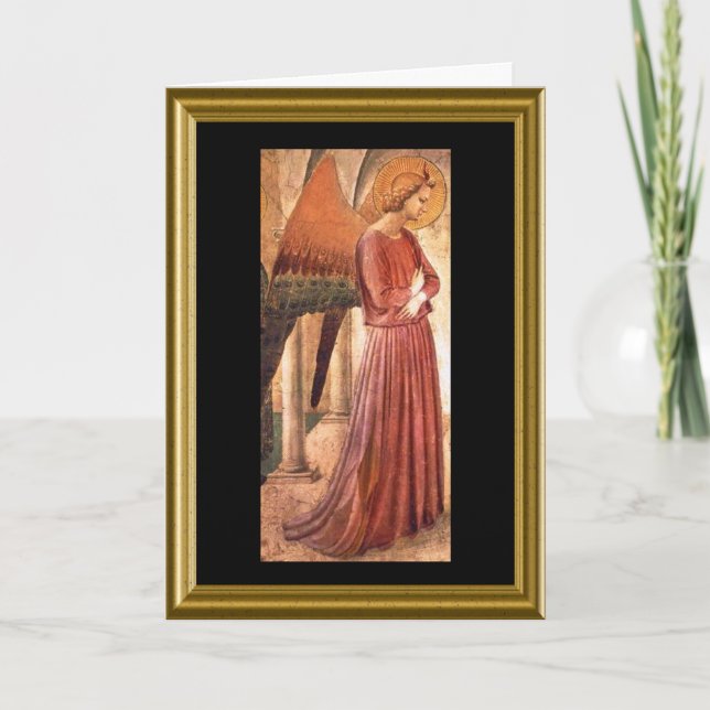 Buon natale - St. Francis Prayer in Italian Holiday Card (Front)