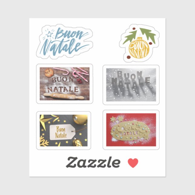 Buon Natale Stickers (Sheet)