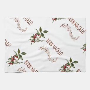 Buon Natale Tea Towel