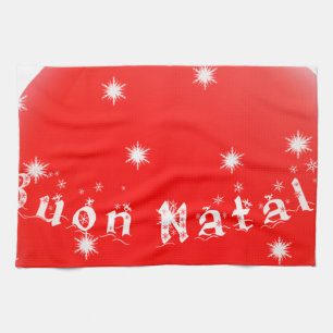 Buon Natale Tea Towel