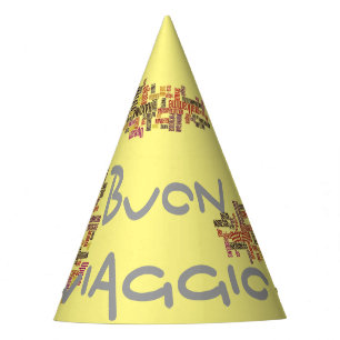 Buon Viaggio Fun Customise Product  Party Hat