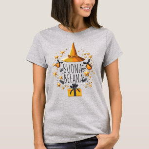 Buona Befana Italian Christmas Witch T-Shirt