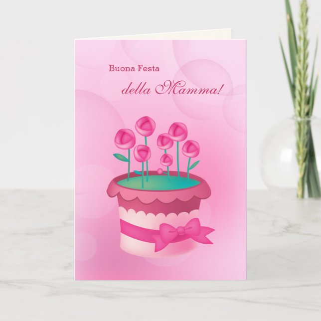 Buona Festa della Mamma Mother's Day in Italian Card (Front)