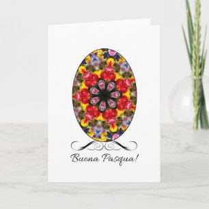 Buona Pasqua Italian Happy Easter Holiday Card