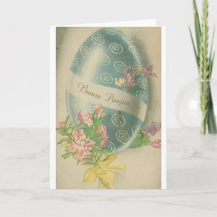 Buona Pasqua!  Vintage Italian Easter Card