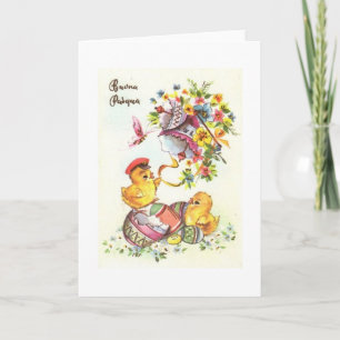 Buona Pasqua! Vintage Italian Easter Card