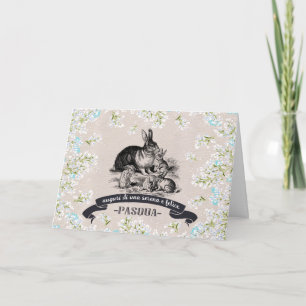 Buona Pasquan Easter Card in Italian