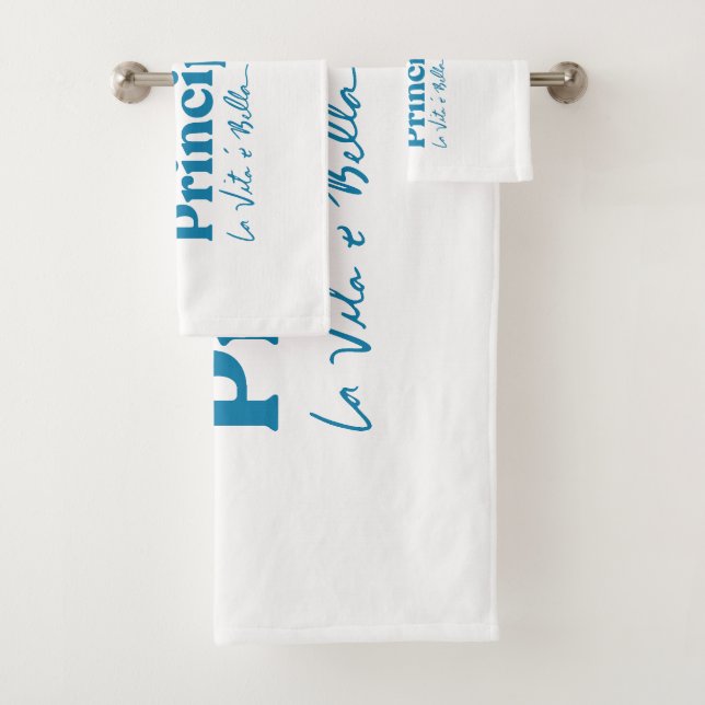 Buongiorno Principessa Bath Towel Set (Insitu)