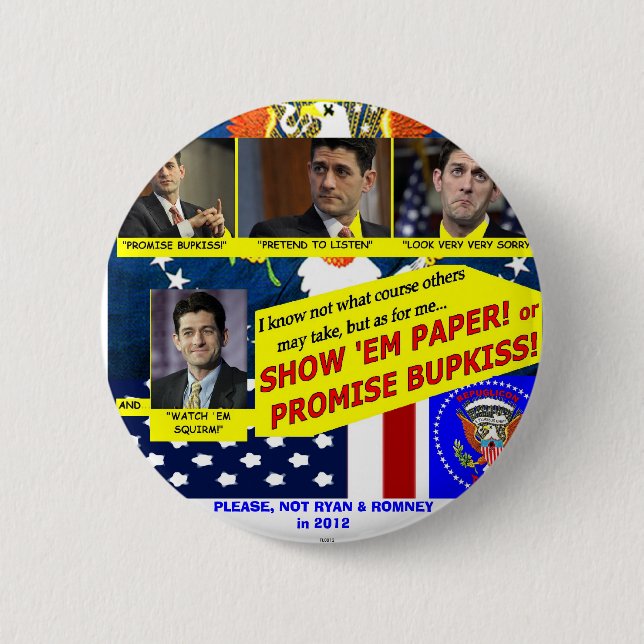 BUPKISS! - Button (Front)