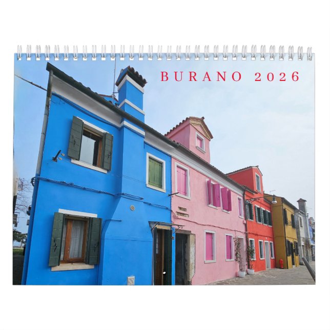 Burano 2026 calendar (Cover)