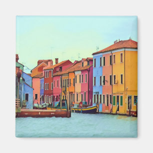BURANO - Venetian Lagoon Venice - Burano Magnet