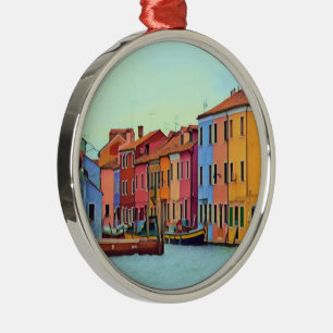 BURANO - Venetian Lagoon Venice - Burano Metal Tree Decoration