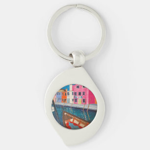 Burano Venice Italy   Key Ring