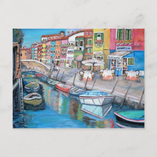 Burano, Venice - Postcard