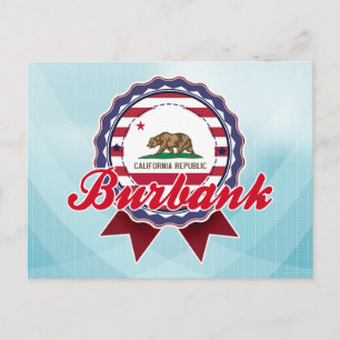 Burbank, CA Postcard