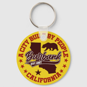 Burbank,California Key Ring