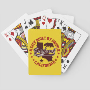 Burbank,California Playing Cards