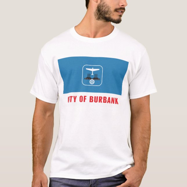 Burbank Flag T-Shirt (Front)
