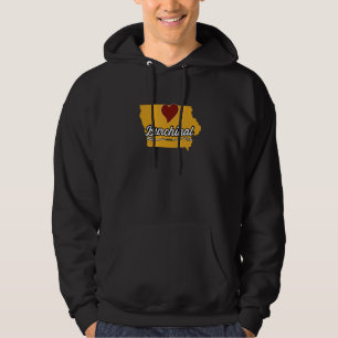 BURCHINAL IOWA IA USA Cute Souvenir Merch US City Hoodie