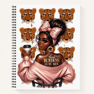 Burdens on my back  notebook