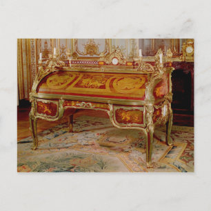 Bureau du Roi by Oeben and Riesener Postcard