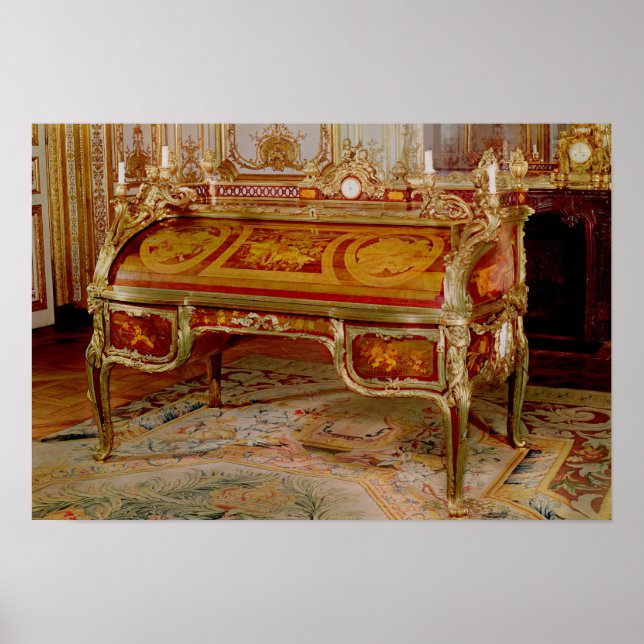 Bureau du Roi by Oeben and Riesener Poster (Front)