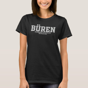 Buren Nordrhein-Westfalen Deutschland Germany T-Shirt
