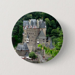 Burg Eltz castle, Germany 6 Cm Round Badge