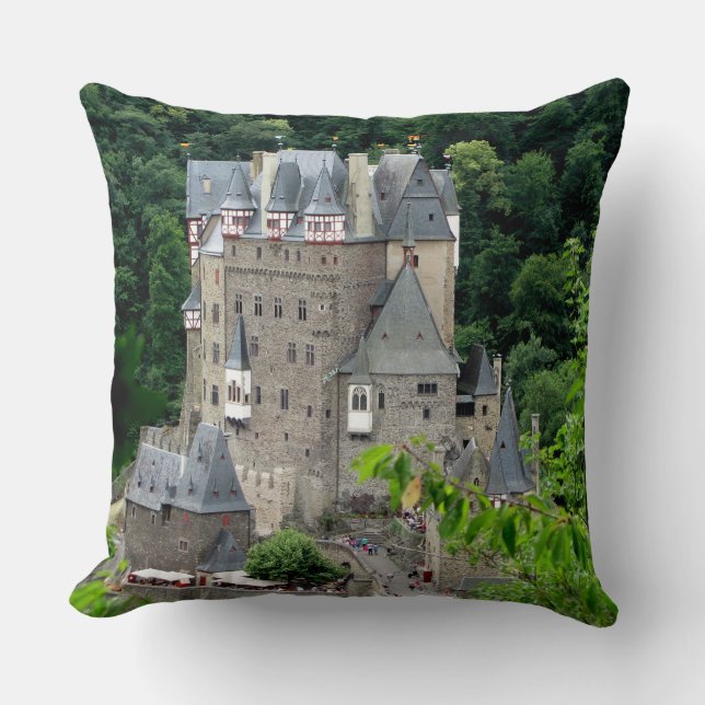 Burg Eltz castle, Germany Cushion (Front)