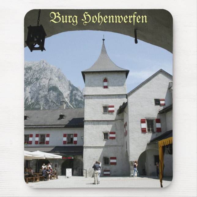 Burg Hohenwerfen Mouse Mat (Front)