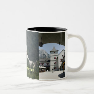 Burg Hohenwerfen Two-Tone Coffee Mug