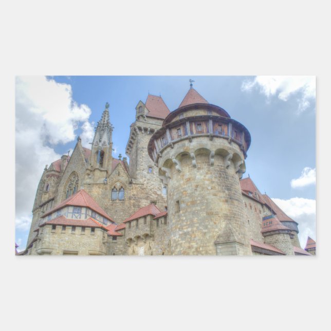 Burg Kreuzenstein Rectangular Sticker (Front)