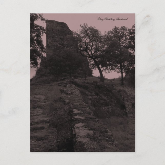 Burg Stahlberg Briefbeschwerer Postcard (Front)