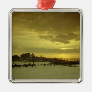 Burg Stolpen, built in c.1100 Metal Tree Decoration