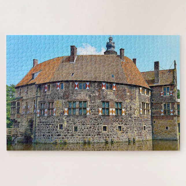 Burg Vischering Castle Germany. Jigsaw Puzzle (Horizontal)