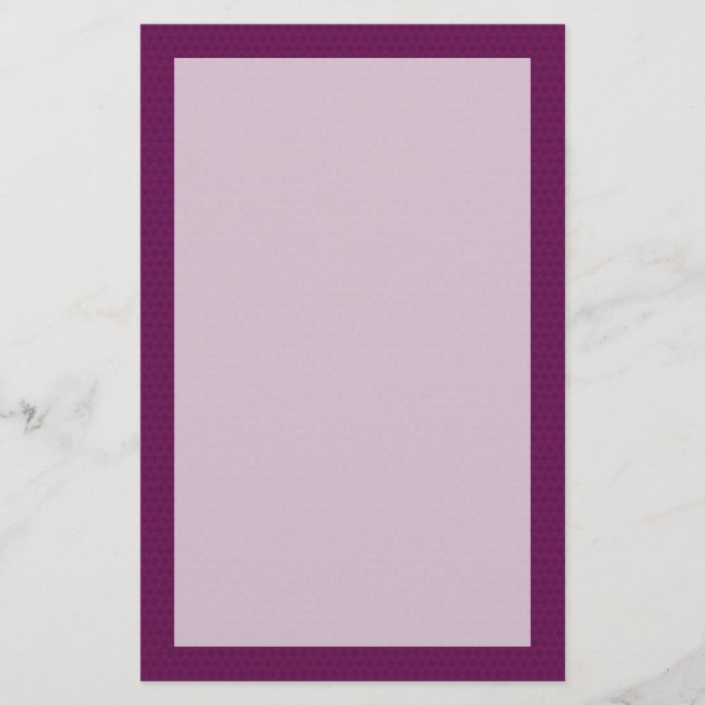 Burgandy Cathedral Arch Stationery (Front)