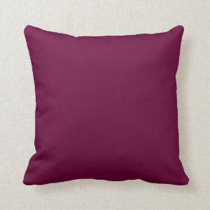 burgandy pillow