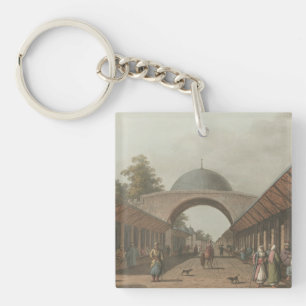 Burgas Ottoman Turk Market in Bulgaria Key Ring