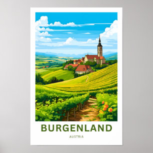 Burgenland Austria Travel Print