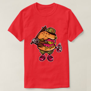 Burger Baseball Men's T-Shirt