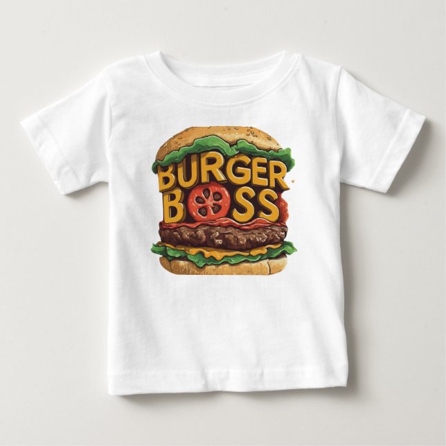 burger boss baby T-Shirt (Front)