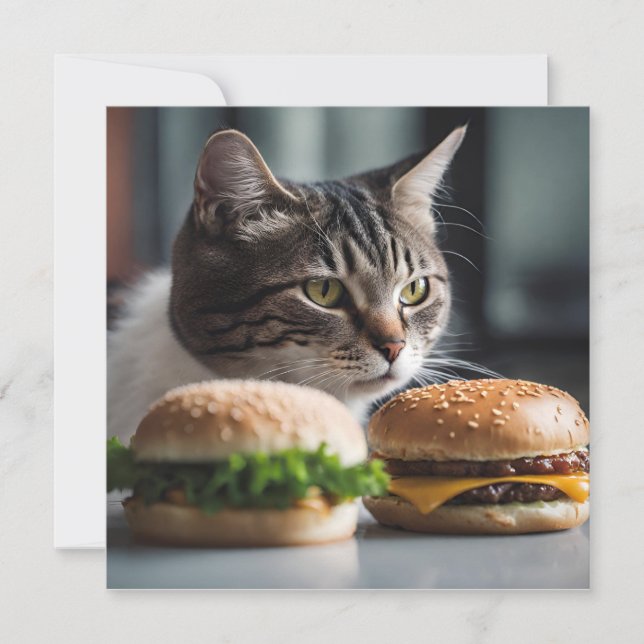 Burger Buddy- cat art (Front)