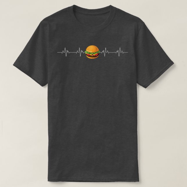 Burger Buns Hamburger T-Shirt (Design Front)