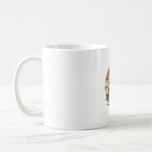 Burger Cat Mascot Cat Fast Food Mascot Cat Vintage Coffee Mug