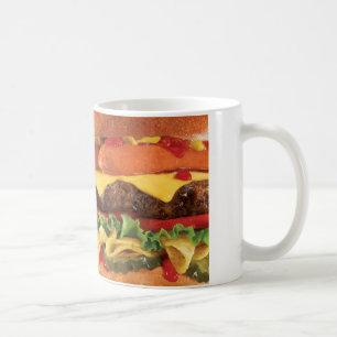 burger coffee mug