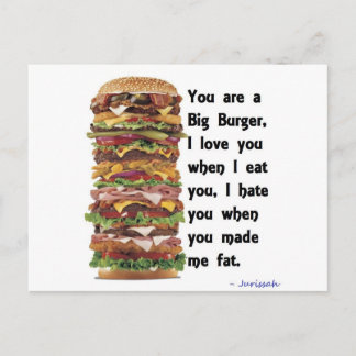 Burger Collection Postcard