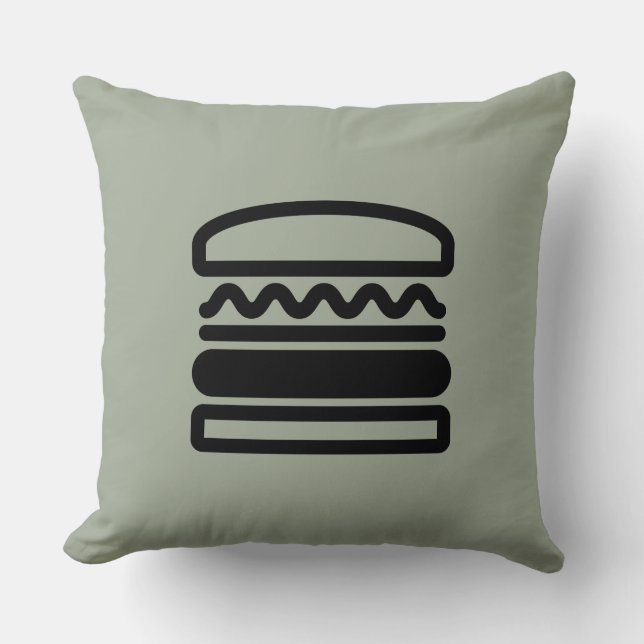 Burger Dreams Cushion (Front)