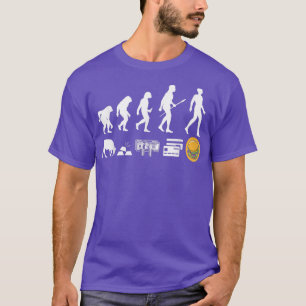 Burger Evolution, Cheeseburger Fast Food Barbecue T-Shirt