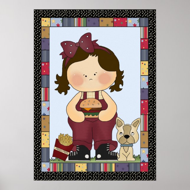 Burger Girl poster (Front)